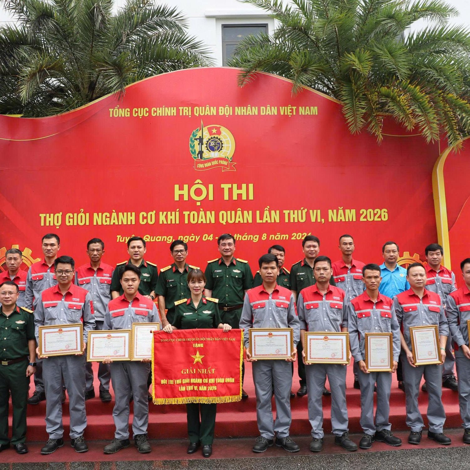 'Lính thợ' Viettel đạt giải Nhất tại hội thi cơ khí toàn quân 2026