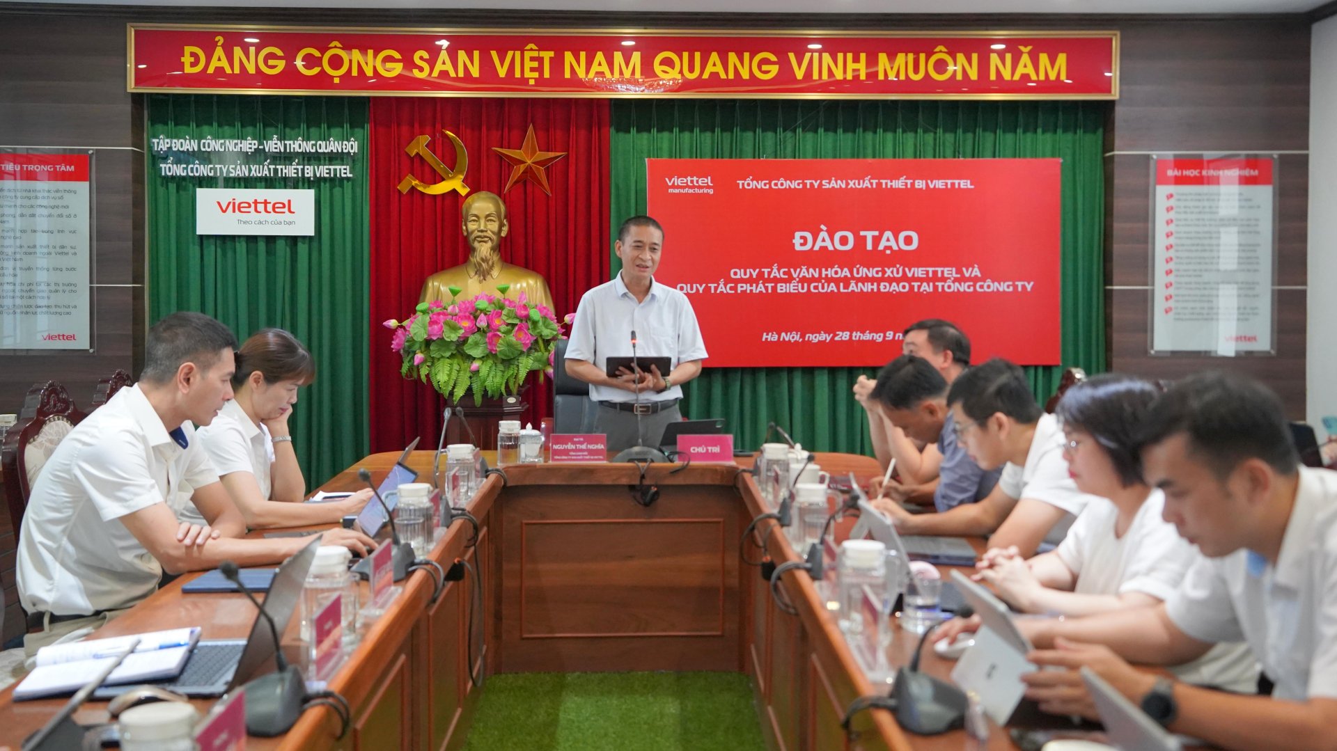 VMC đẩy mạnh đào tạo Văn hóa ứng xử và Quy tắc phát biểu dành cho cán bộ quản lý