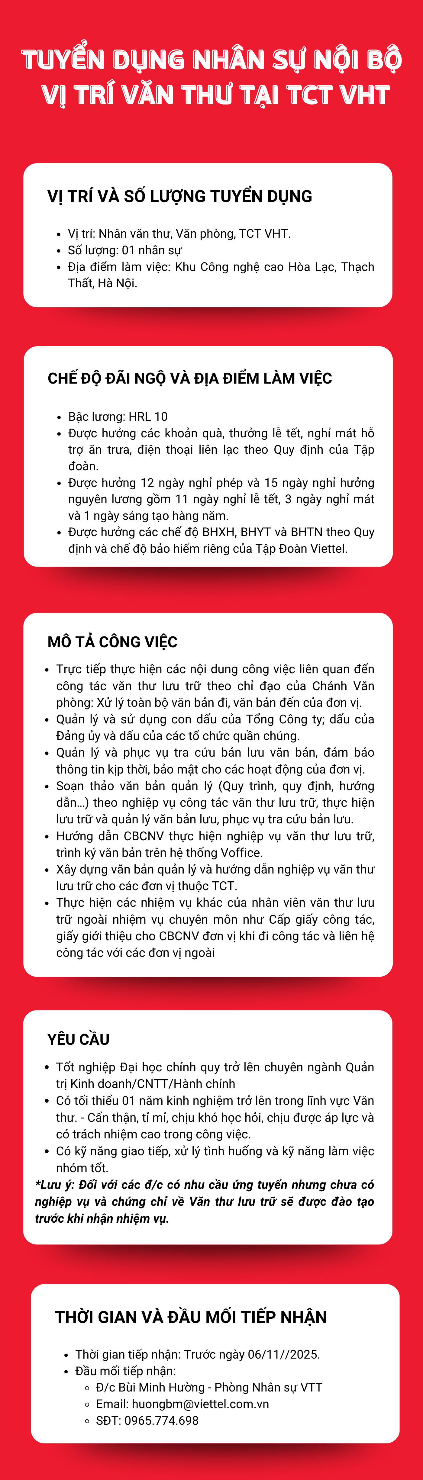 Tuyển dụng nội bộ