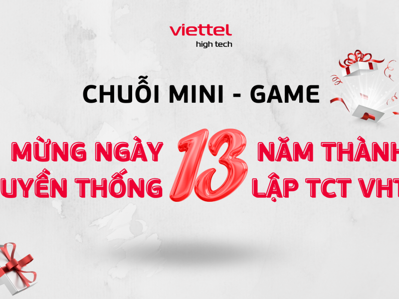 Chuỗi mini-game hấp dẫn mừng Ngày Truyền thống TCT VHT