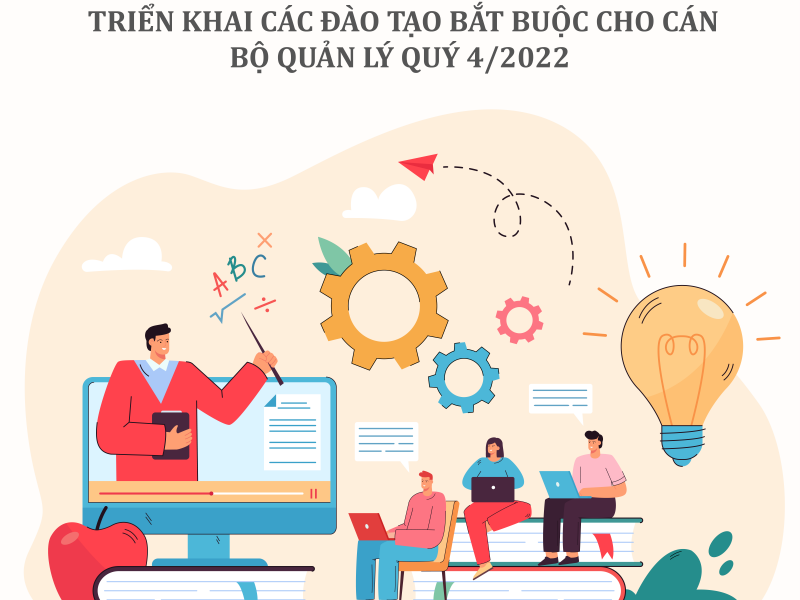 Triển khai đào tạo Khóa học Elearning Quý 4/2022 cho cán bộ quản lý