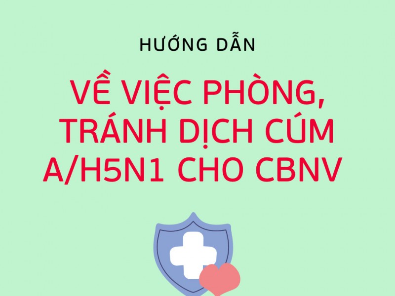 Cẩn trọng trước dịch cúm A/H5N1 đang lây lan hiện nay