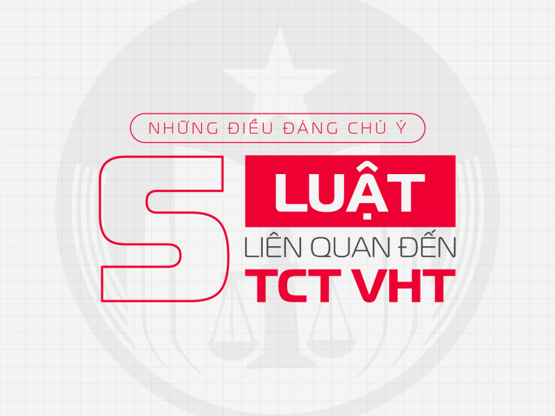 Những điều đáng chú ý trong 5 Luật liên quan đến TCT VHT