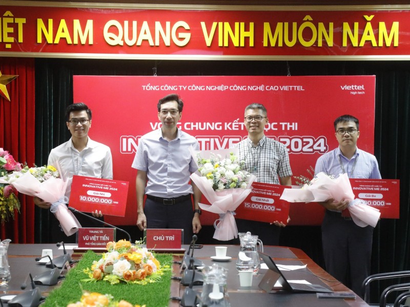 Chân dung nhóm tác giả đạt giải Innovative me 2024 TCT VHT