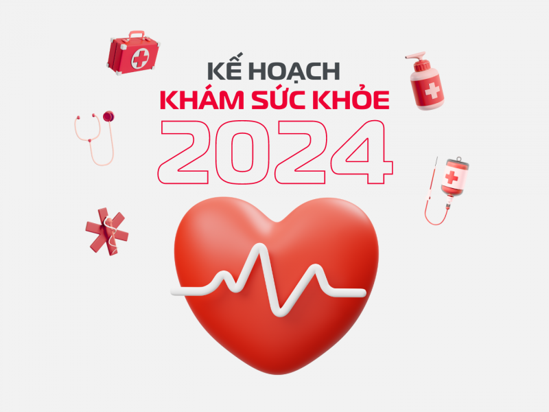 Kế hoạch khám sức khỏe năm 2024 cho CBNV VHT