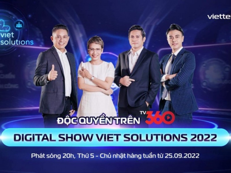 Viet Solutions 2022 - Digital show độc quyền trên TV360