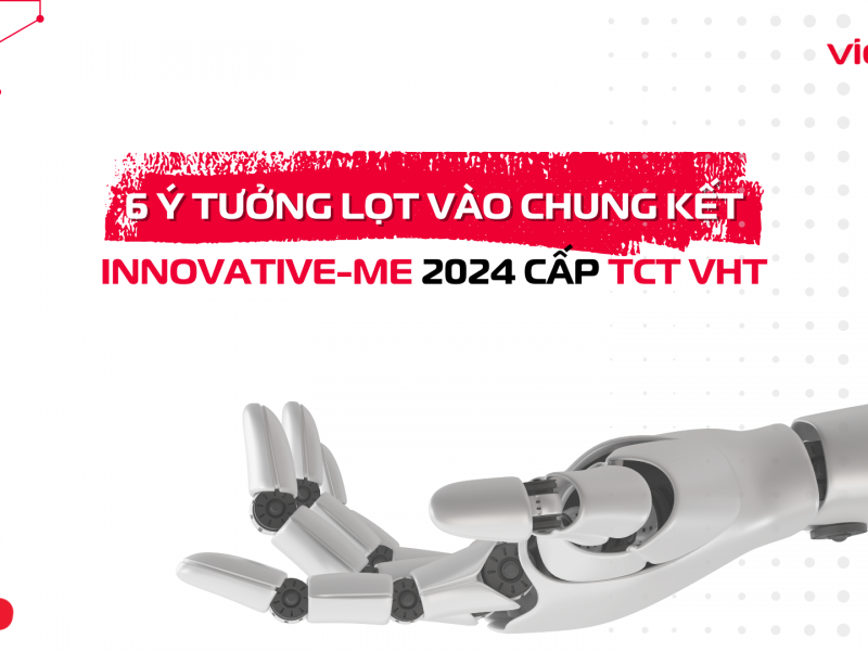 6 ý tưởng bước vào chung kết Innovative me cấp TCT VHT