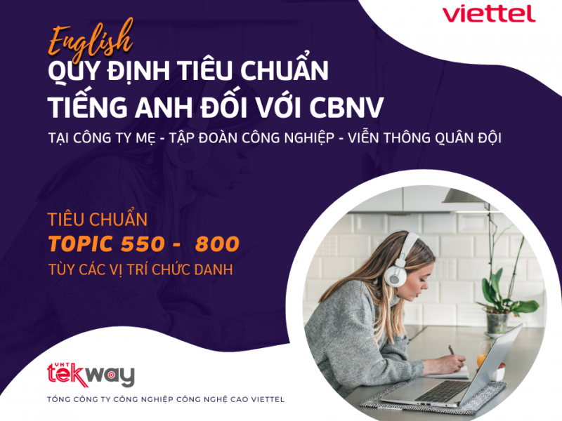 VHTer cần đáp ứng yêu cầu chuẩn tiếng Anh như thế nào?