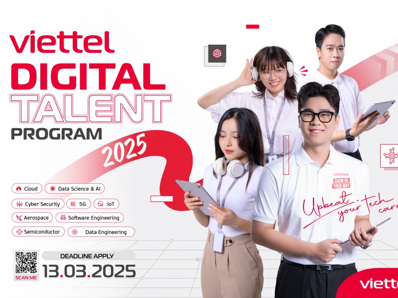 VIETTEL DIGITAL TALENT chính thức trở lại