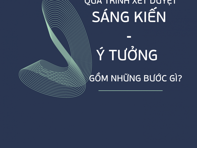 5 bước xét duyệt đăng ký sáng kiến-ý tưởng