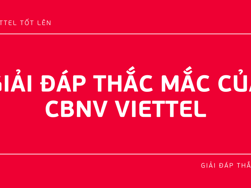 Giải đáp thắc mắc của CBNV Viettel về SAP