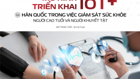 Mô hình triển khai IOT+ tại Hàn Quốc trong việc giám sát sức khoẻ người cao tuổi và người khuyết tật