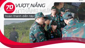 70 nhân sự VHT “Vượt nắng, thắng mưa” hoàn thành diễn tập quy mô lớn