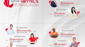 Viettel 's Stars 2024 gọi tên Giám đốc và tập thể Trung tâm Quang điện tử