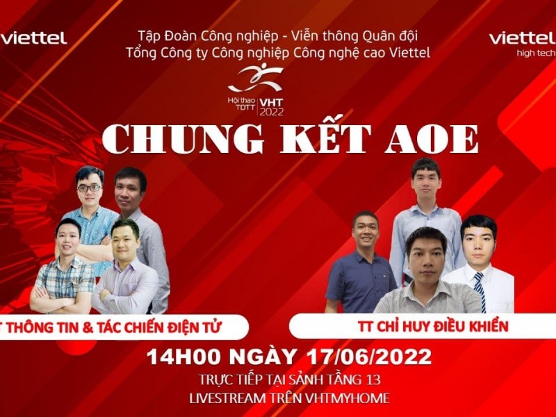 Chung kết nảy lửa của AOE tại hội thao VHT 2022