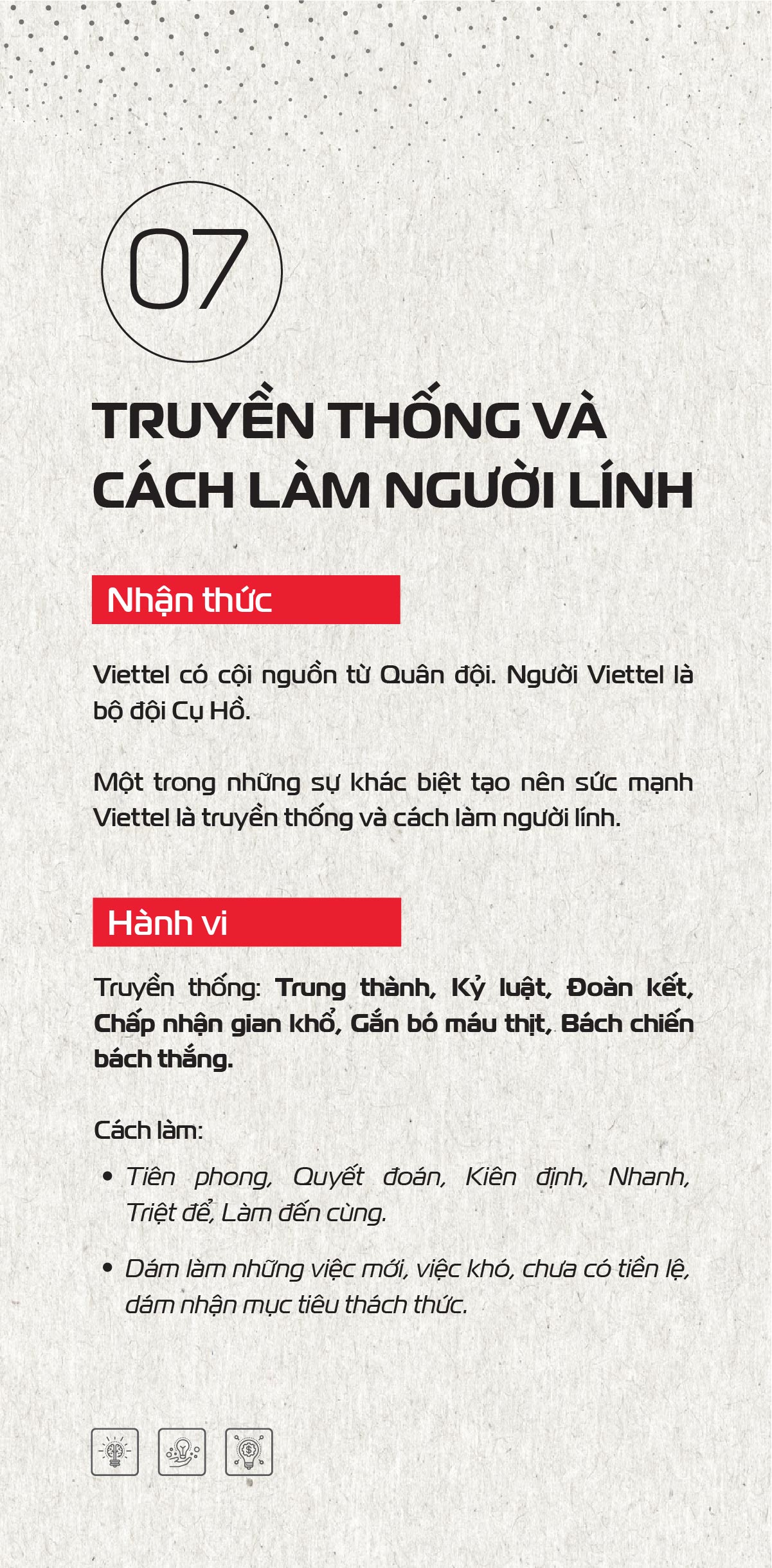 Giá Trị Cốt Lõi Viettel Truyền Thống Và Cách Làm Người Lính Cổng