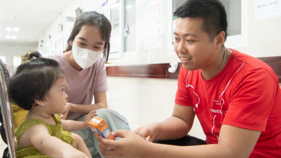 'Trái tim cho em là nguồn động lực lớn cho những người bác sĩ chúng tôi'