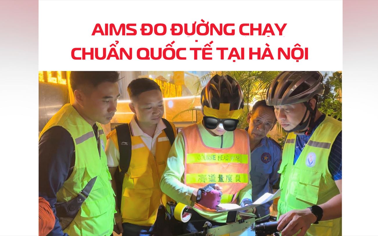 Đường chạy chuẩn quốc tế của Viettel Marathon sẵn sàng đón runner